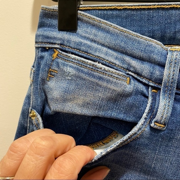 FRAME Le High Ankle Skinny Jeans In Roman Size 27 - Picture 5 of 10